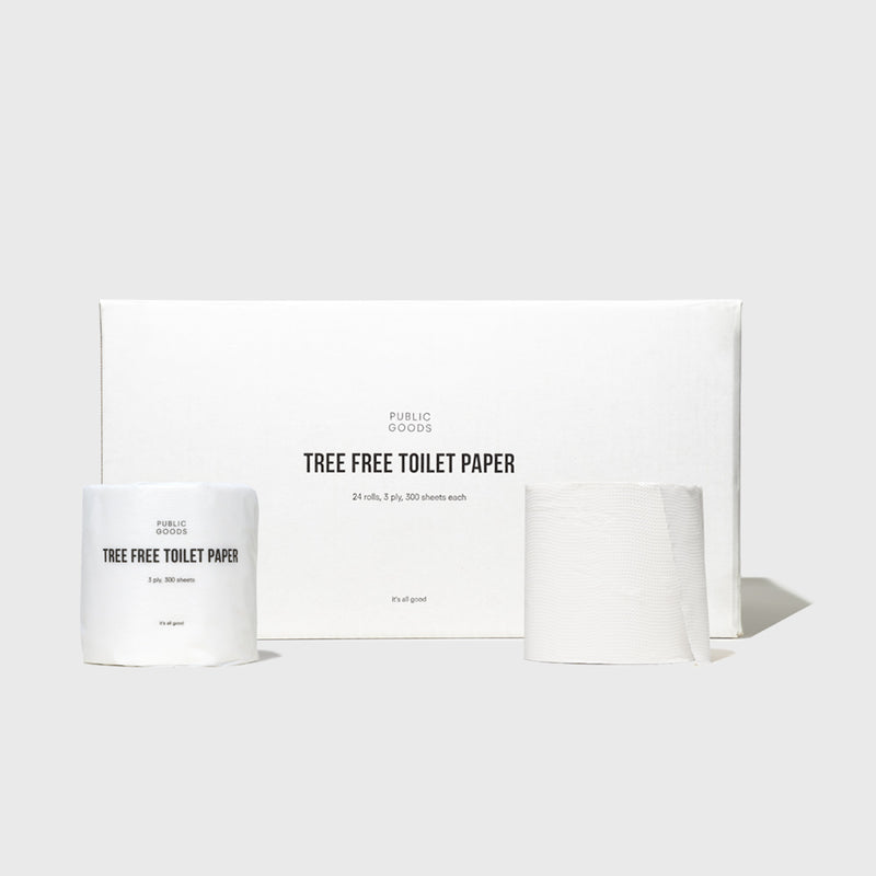 Public Goods Household Boxed Toilet Paper 24 rolls