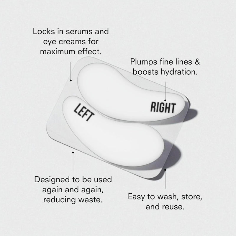 Public Goods Personal Care Reusable Under-Eye Masks