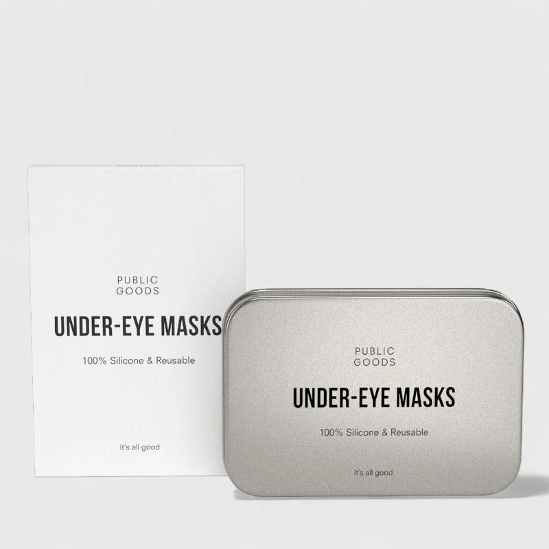 Public Goods Personal Care Reusable Under-Eye Masks