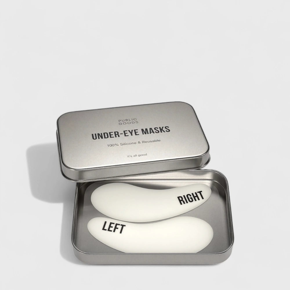 Public Goods Personal Care Reusable Under-Eye Masks