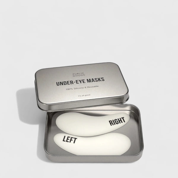 Public Goods Personal Care Reusable Under-Eye Masks