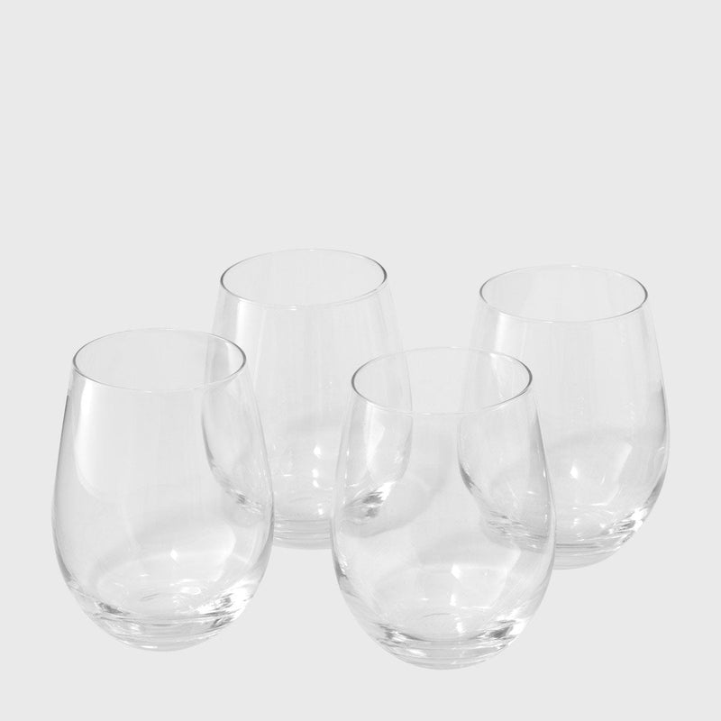 Public Goods Stemless Wine Glasses (Set of 4)