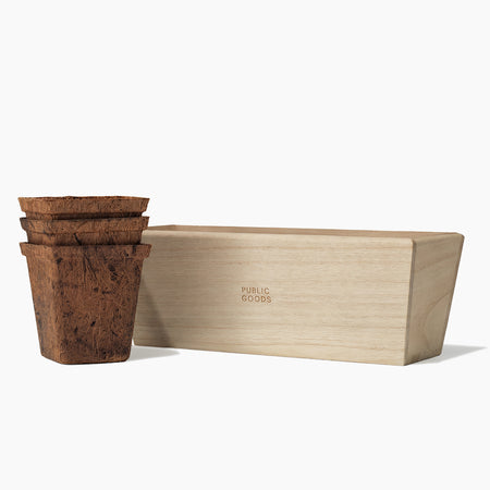 Wooden Herb Planter