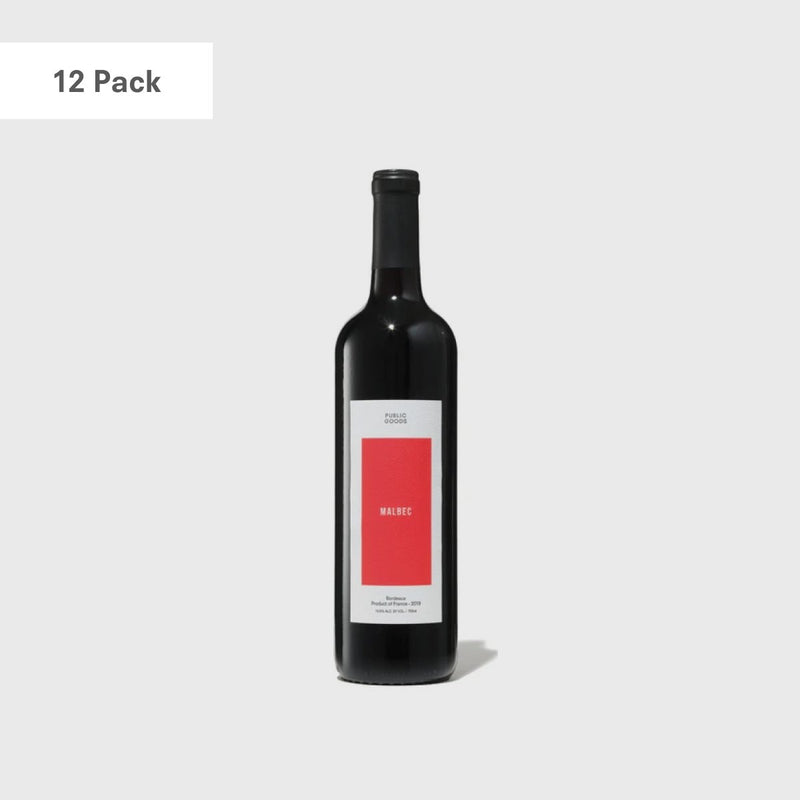 Public Goods Wine Malbec 12-Pack