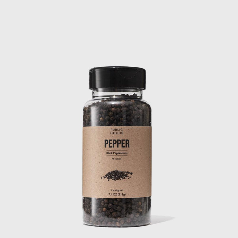 Public Goods Grocery Black Peppercorns