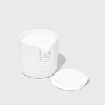 Public Goods Stoneware Cleansing Round Holder & Cleansing Rounds