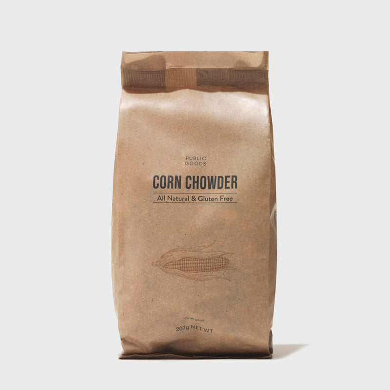Public Goods Potato & Corn Chowder Dried Soup Mix | Creamy, Easy & Healthy