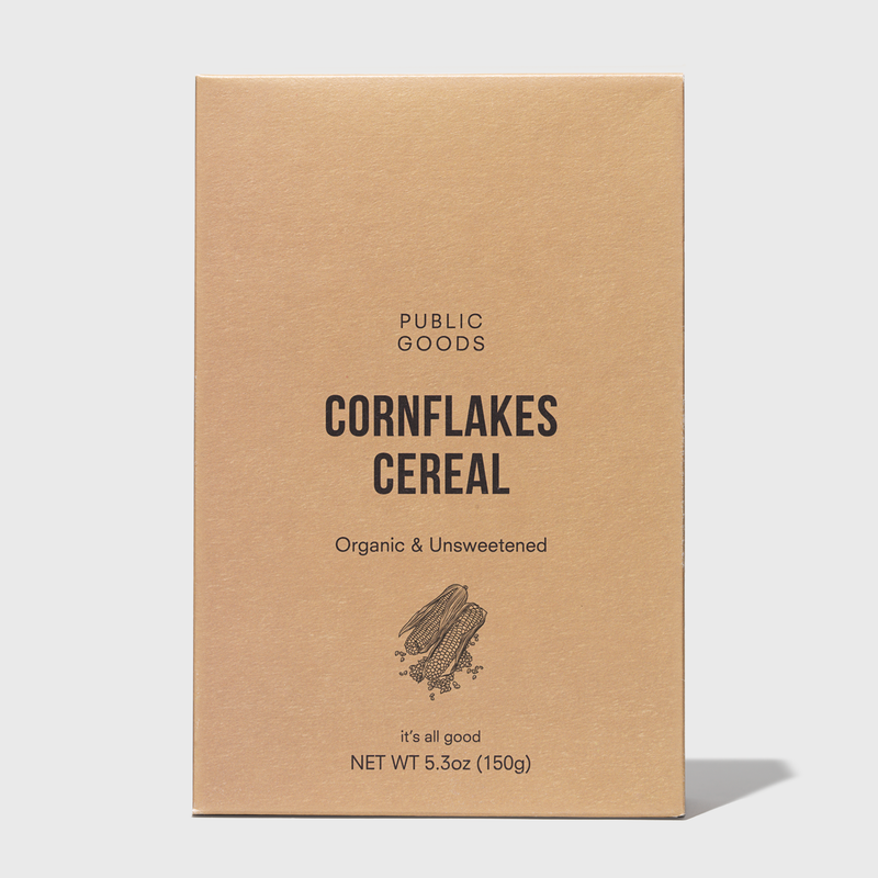 Public Goods Grocery Cornflakes Cereal 3 pk