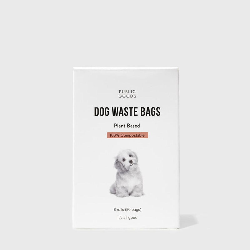 Public Goods Biodegradable Dog Poop Bags | Plastic Free & Compostable
