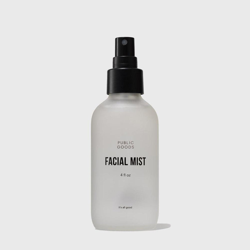 Public Goods Facial Mist Spray | Rose & Jasmine Essential Waters in Hydrating Spray