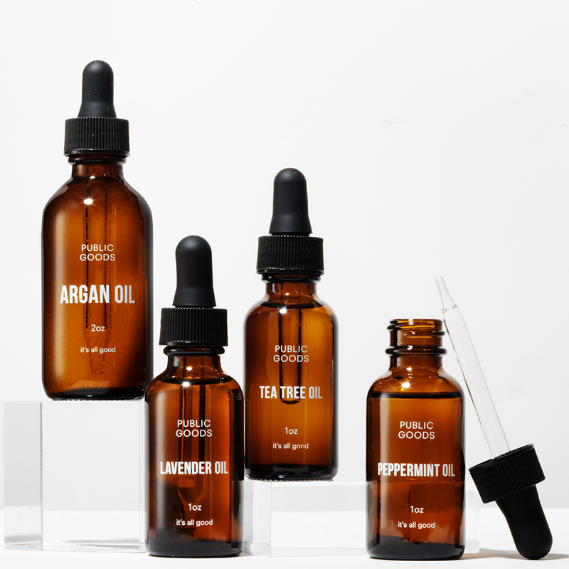 Public Goods Pure Organic Lavender Essential Oil | Therapeutic Grade for Hair, Skin & More