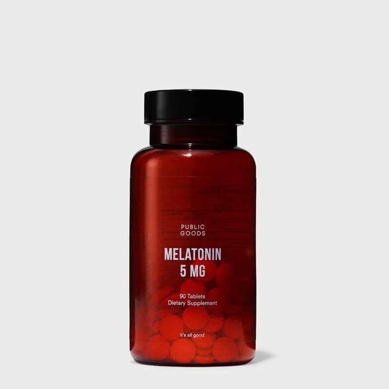 Public Goods Supplement Melatonin 5mg