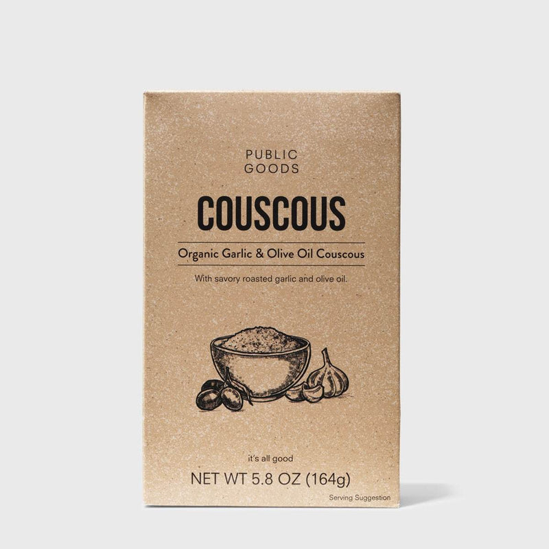 Public Goods Grocery Garlic & Olive Oil Couscous