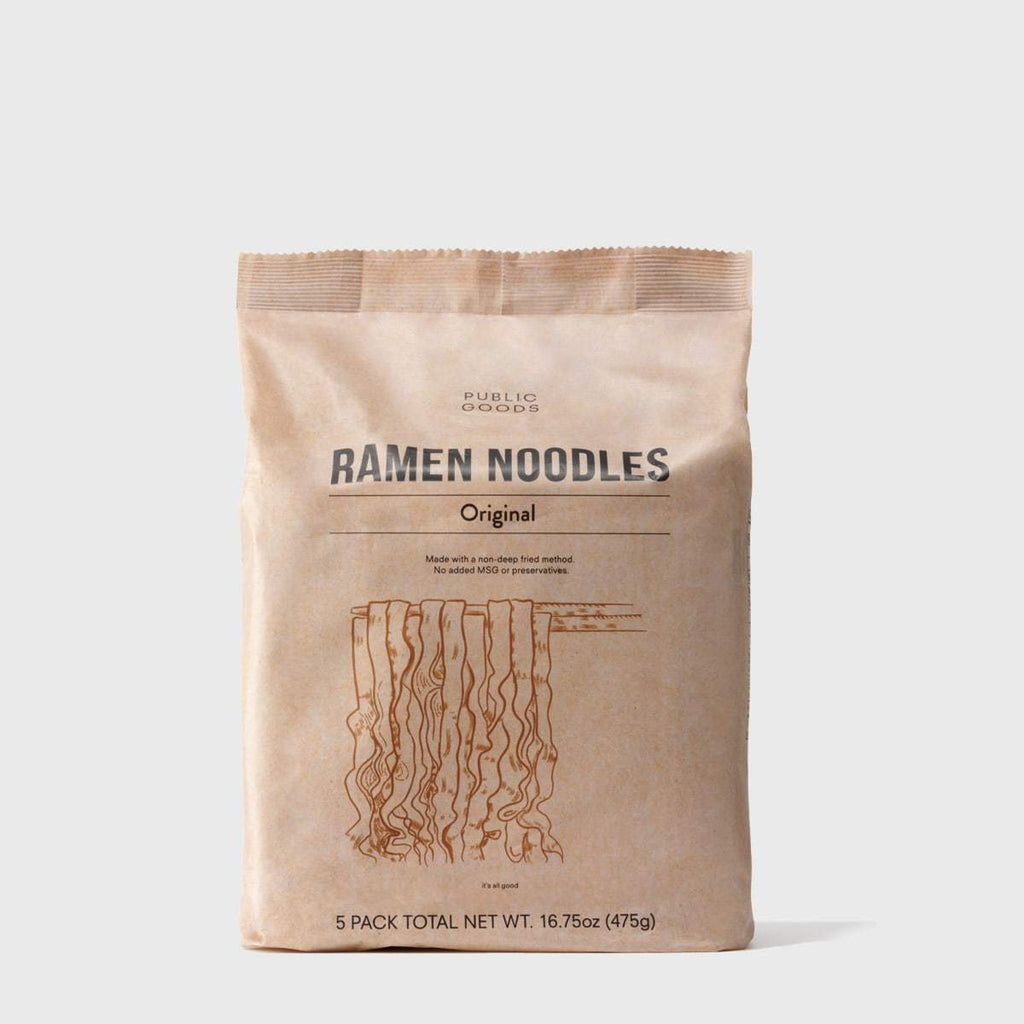 Ramen Noodles – Public Goods