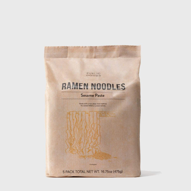 Public Goods Product Set Sesame Paste Ramen ($1 Only)