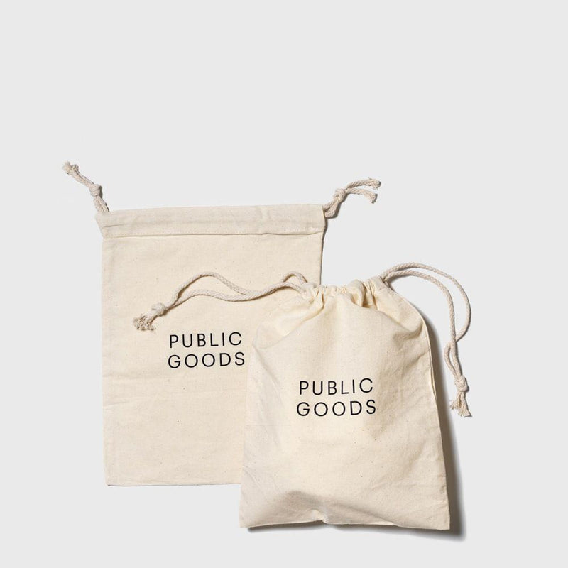 Public Goods Household Reusable Cotton Produce Bag