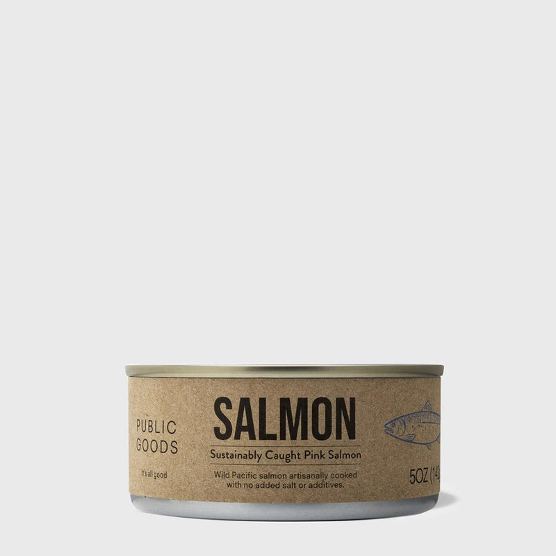Public Goods Grocery Salmon