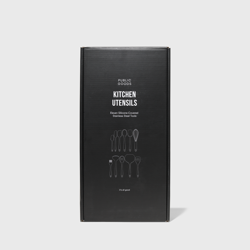 Public Goods Household Silicone Utensil Set (11 pc) Offer