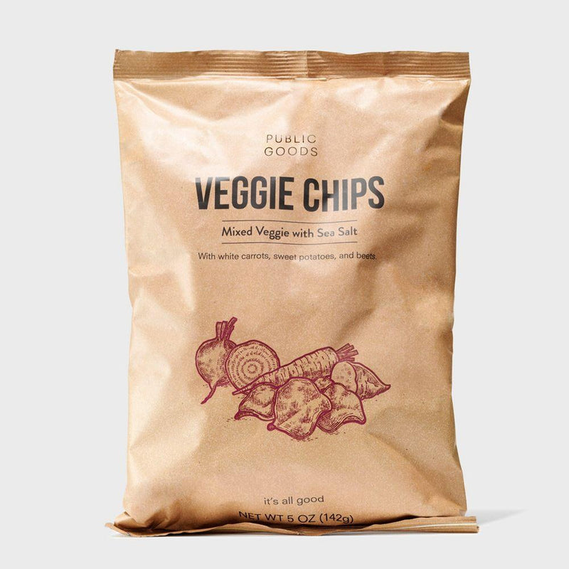 Public Goods Veggie Chips | Healthy & Naturally Gluten-Free Chips