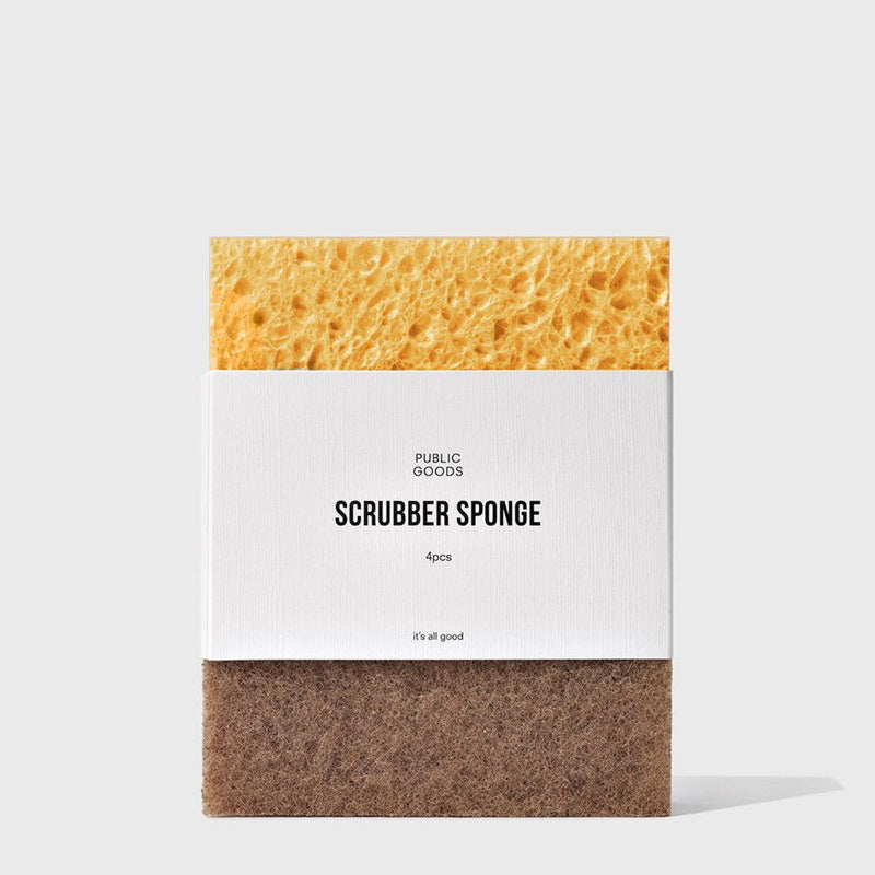 Public Goods Household Walnut Scrubber Sponge Offer