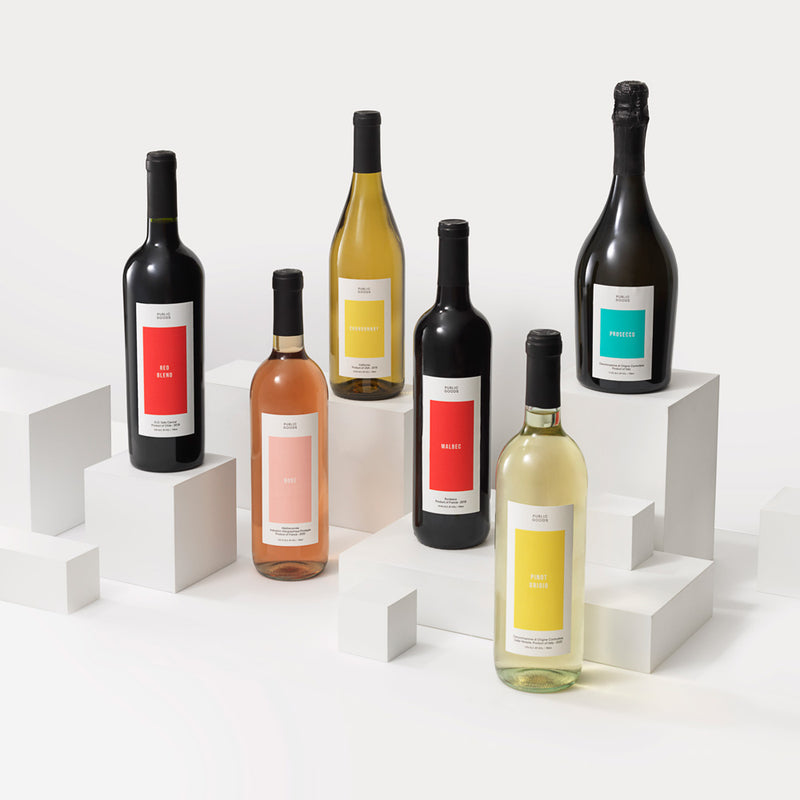 Public Goods Wine White Variety 6-Pack